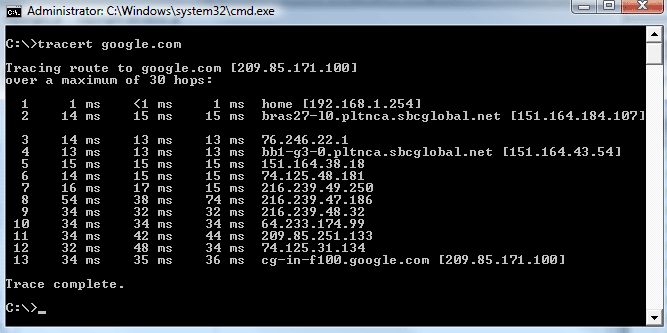 Чем отличаются команды traceroute на маршрутизаторе и tracert на компьютере