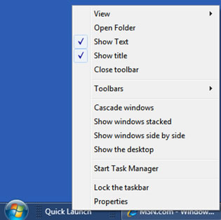 tweaking windows 7 taskbar button