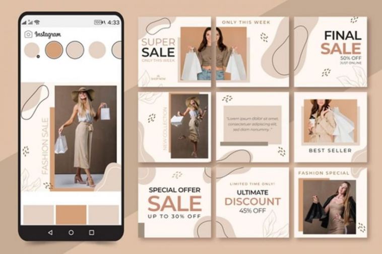 posting on instagram